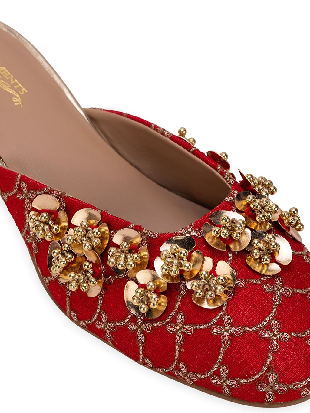 Nabhya Red (Mule Heel)