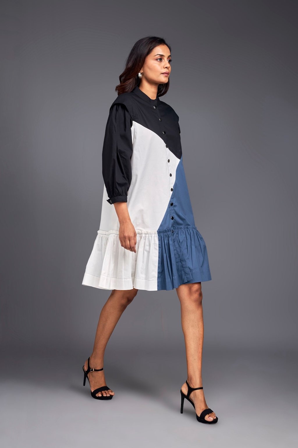 Block Short Dress