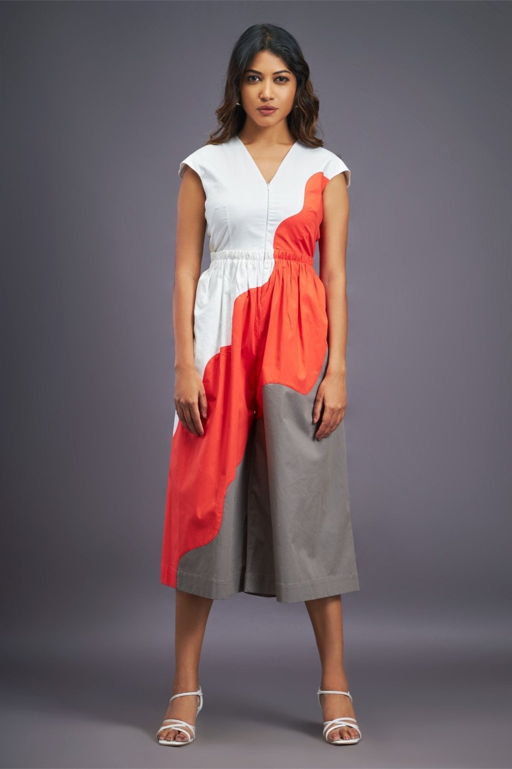 Relax Fit Backless Jumpsuit