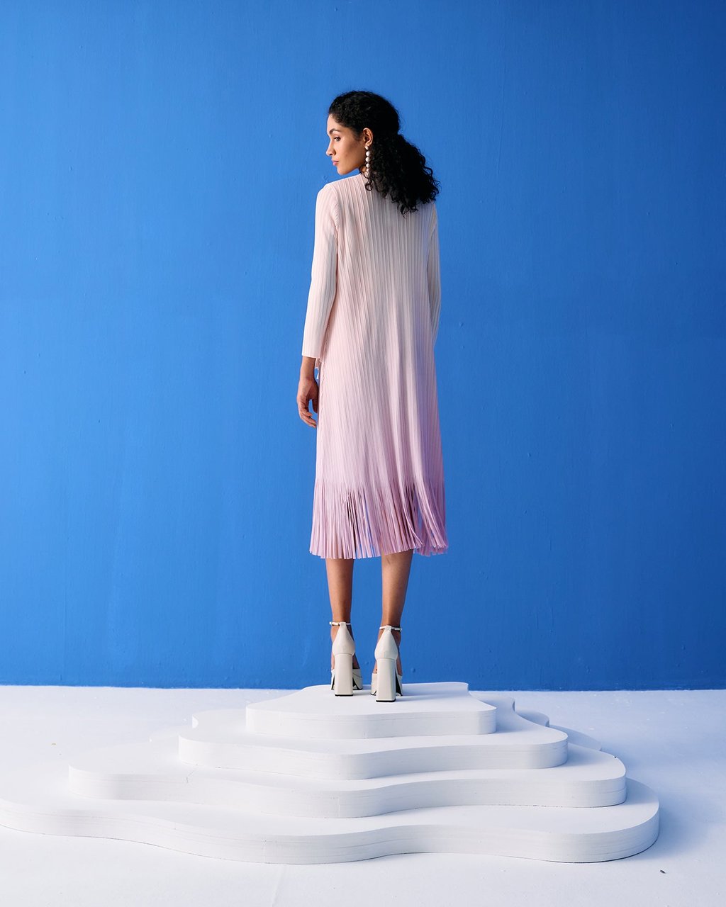 Ombre Fringe Dress