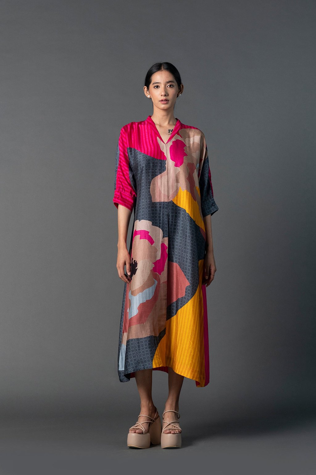 Array Posy Multicolor Dress