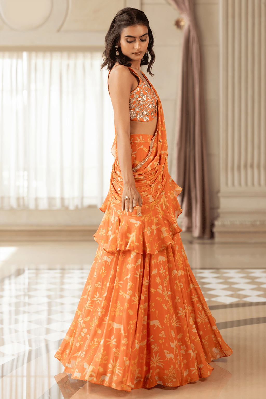 Tatiana Saree Set