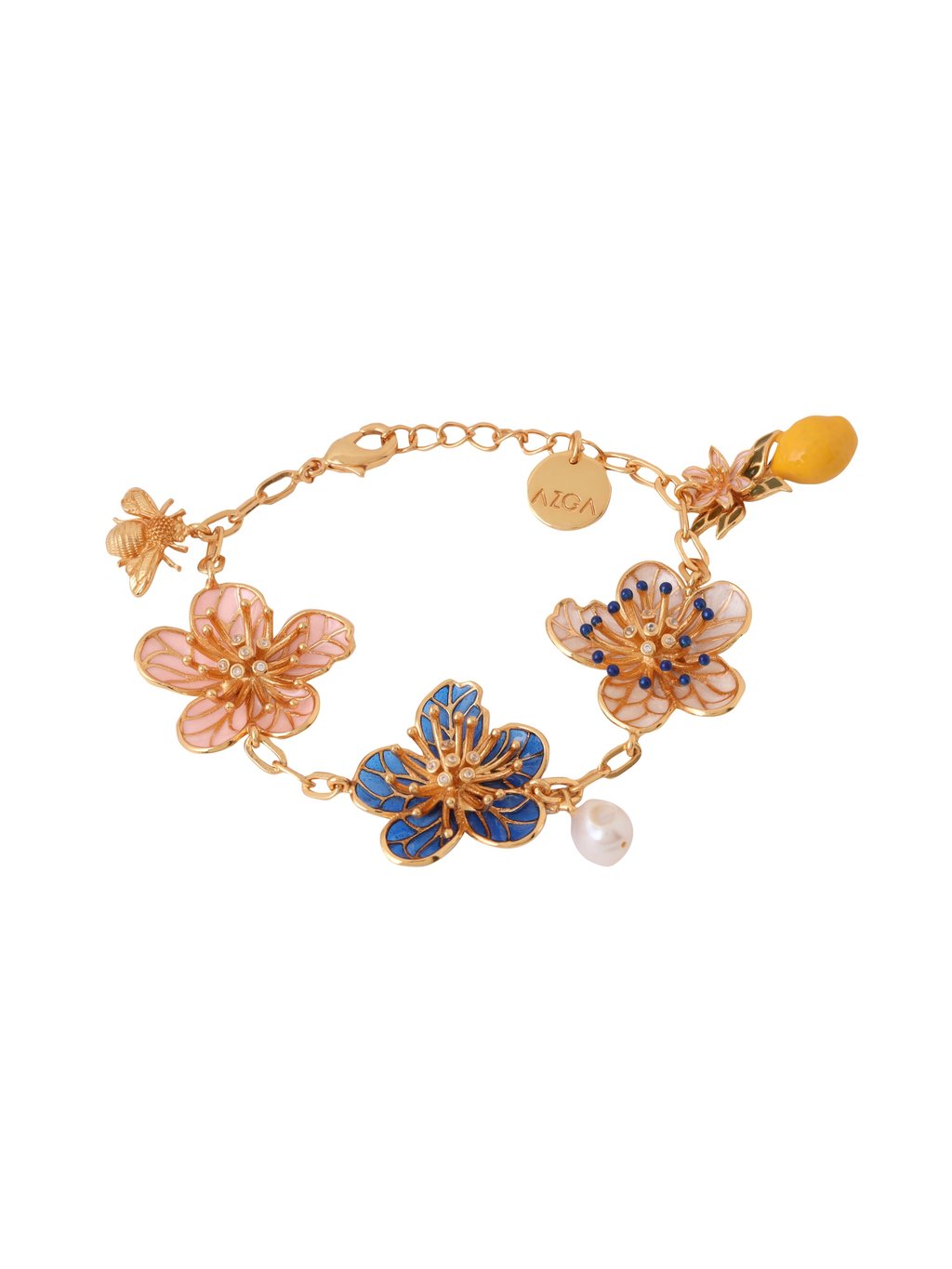 Oona Lemon Flower Bracelet