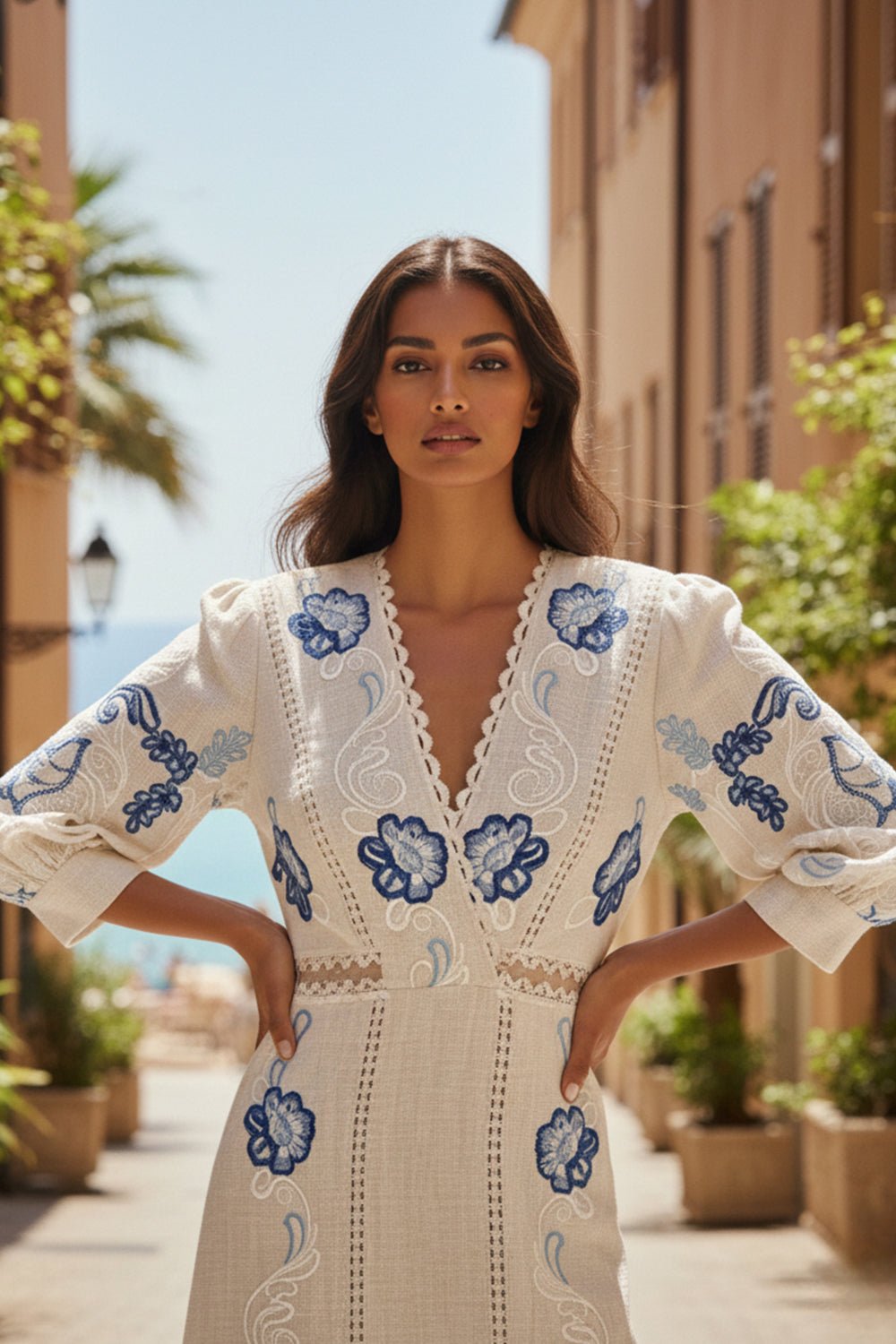 Bird Paradise Midi Dress