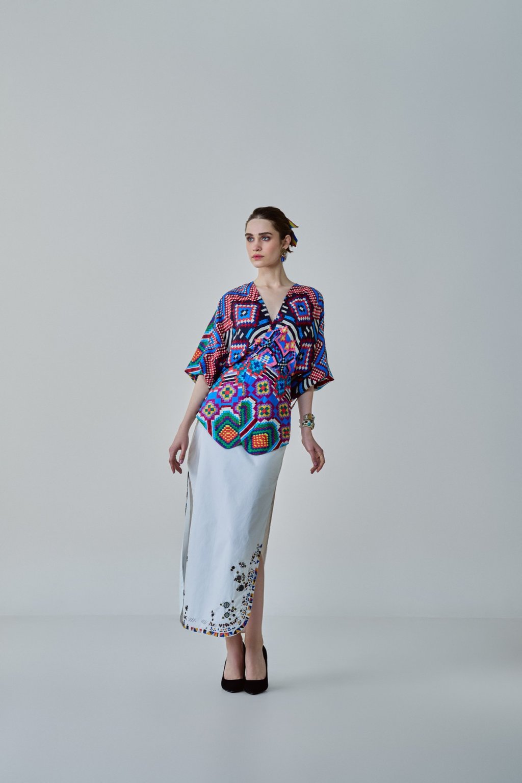 Morgan Skirt White