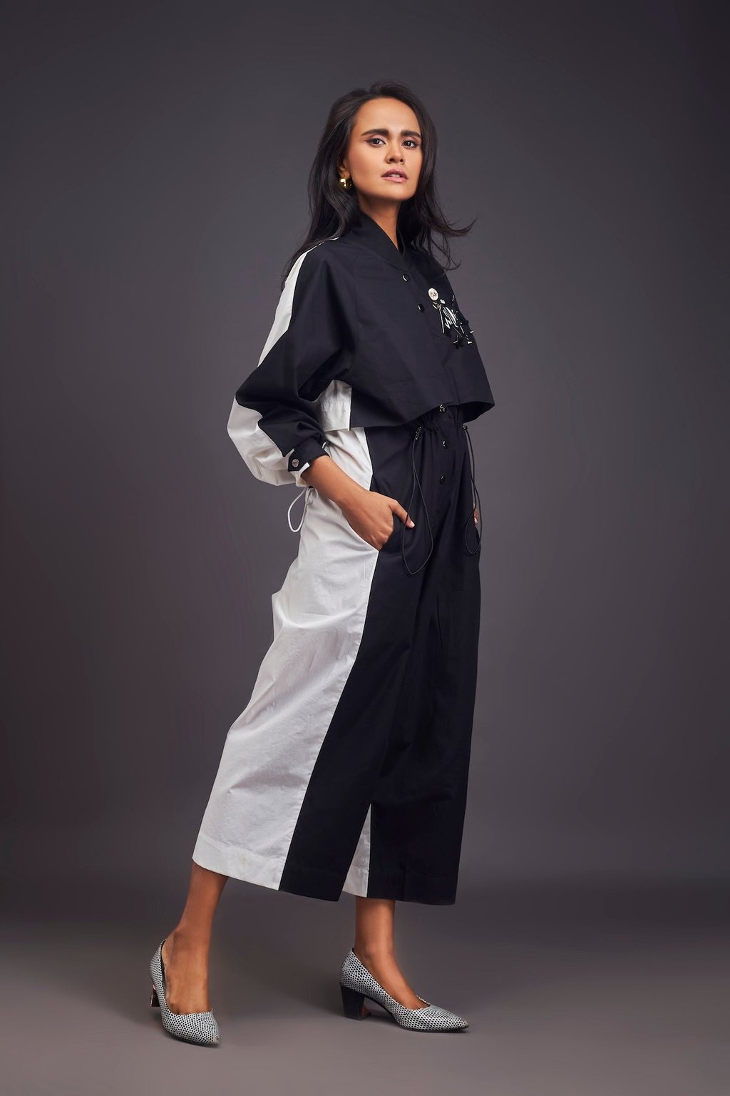 Utility Jumpsuit with Badges