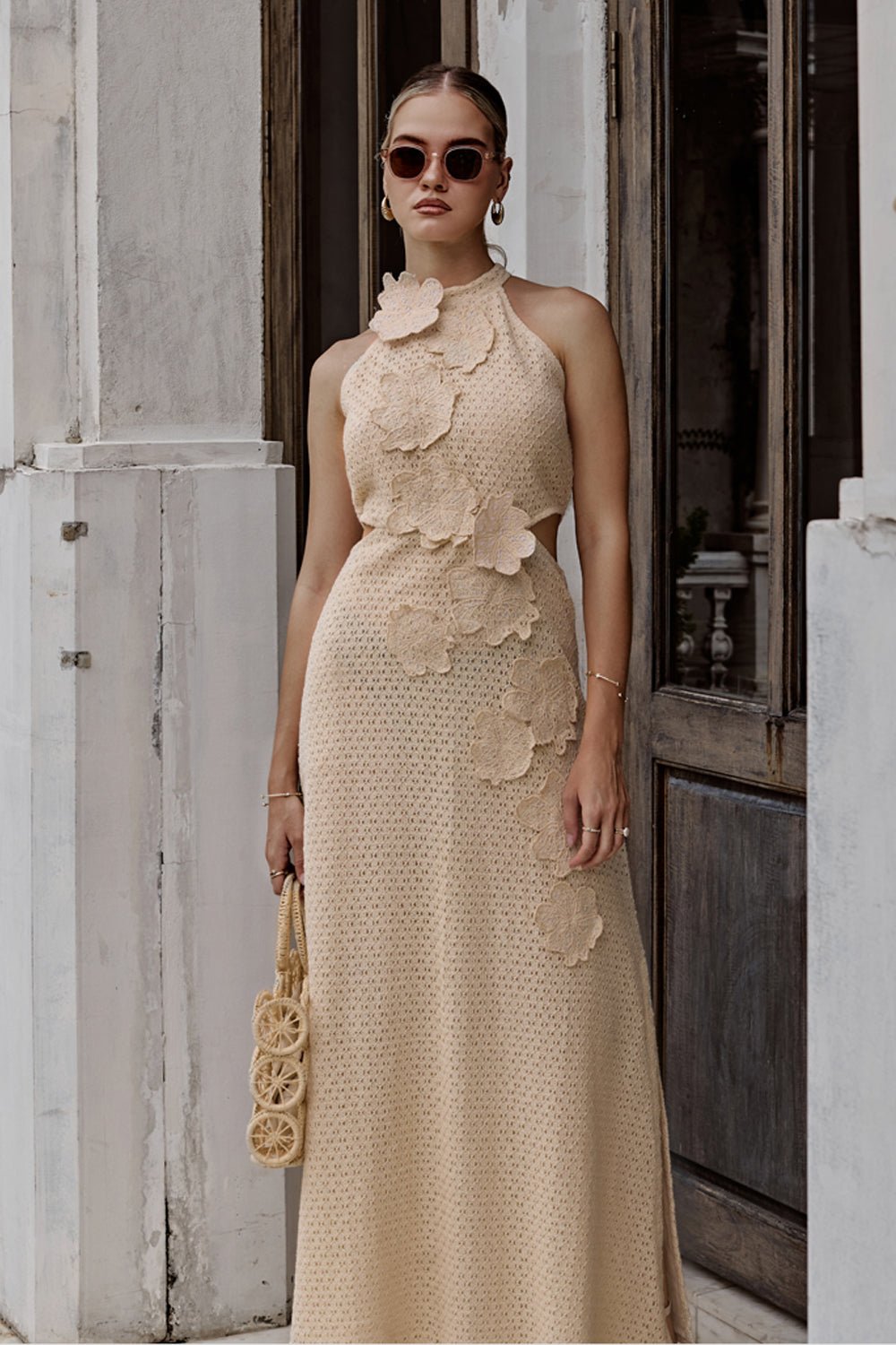 Crochet All About Flowers Maxi Dress