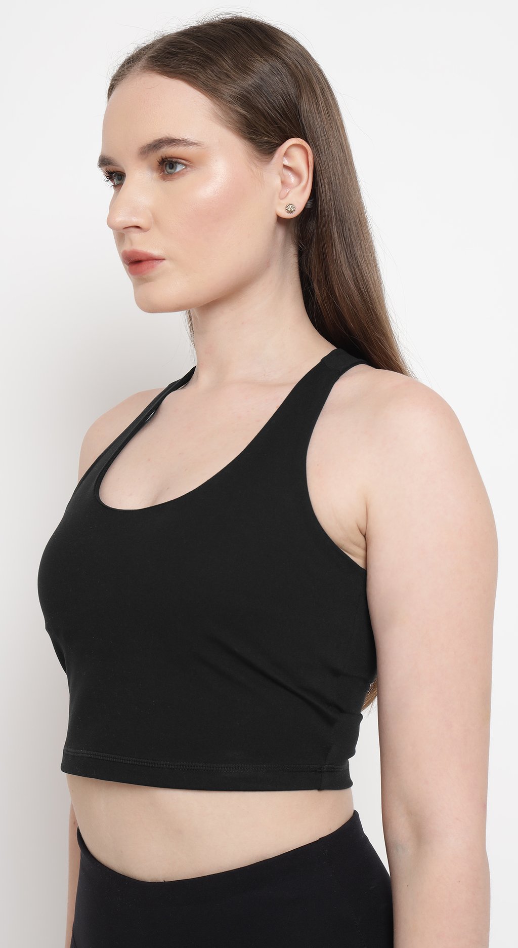 Solid Color Sports Bra