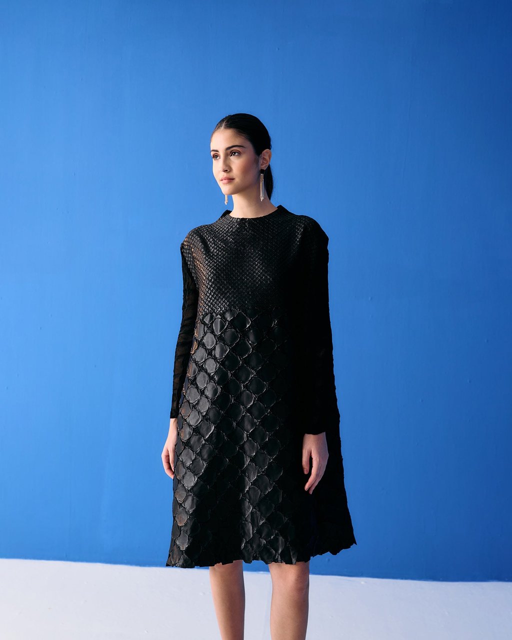 Mermaid Textured Dress