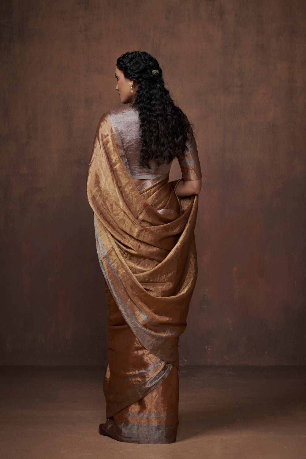 Sonam with Blouse Fabric