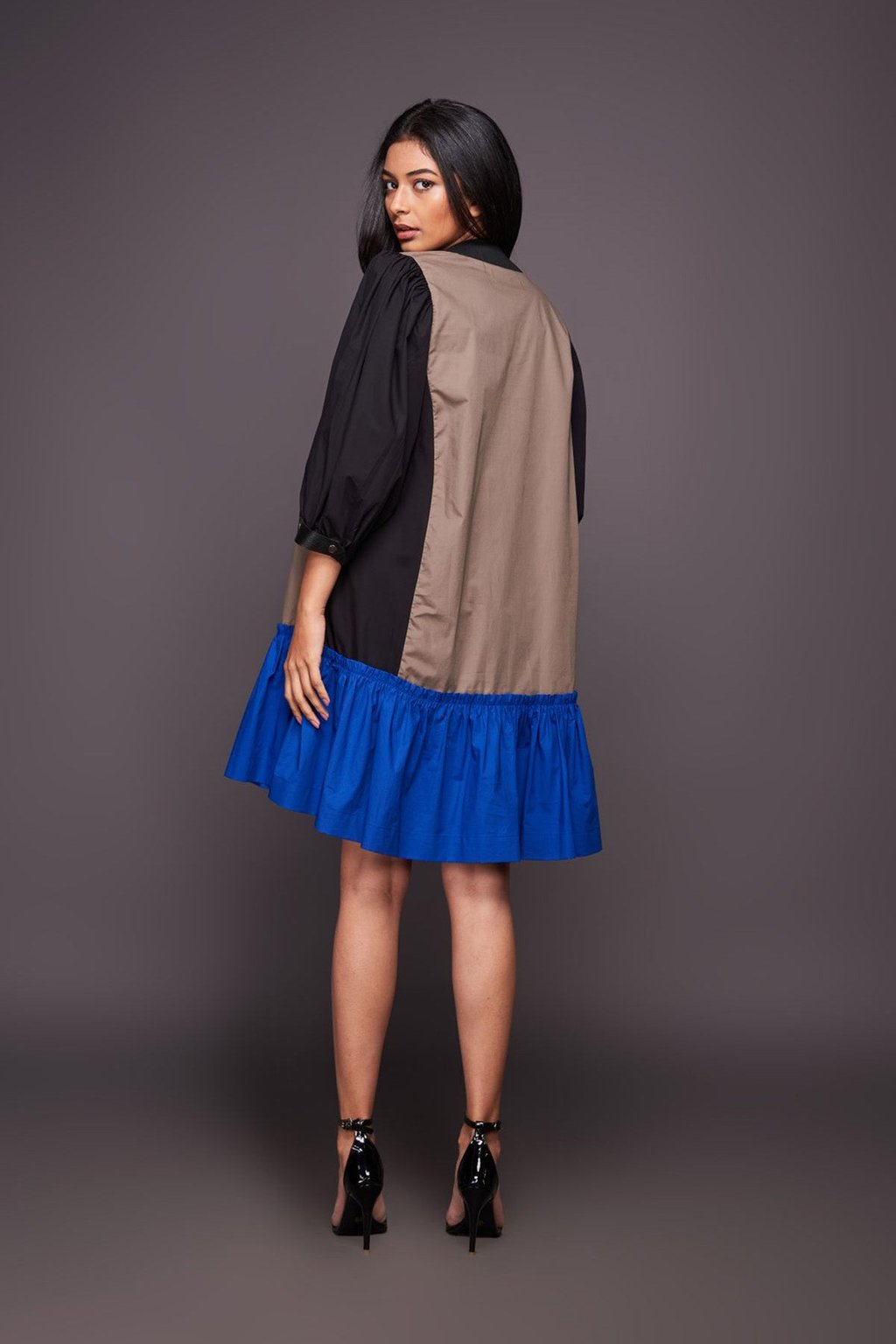 Pleated Hem Dress
