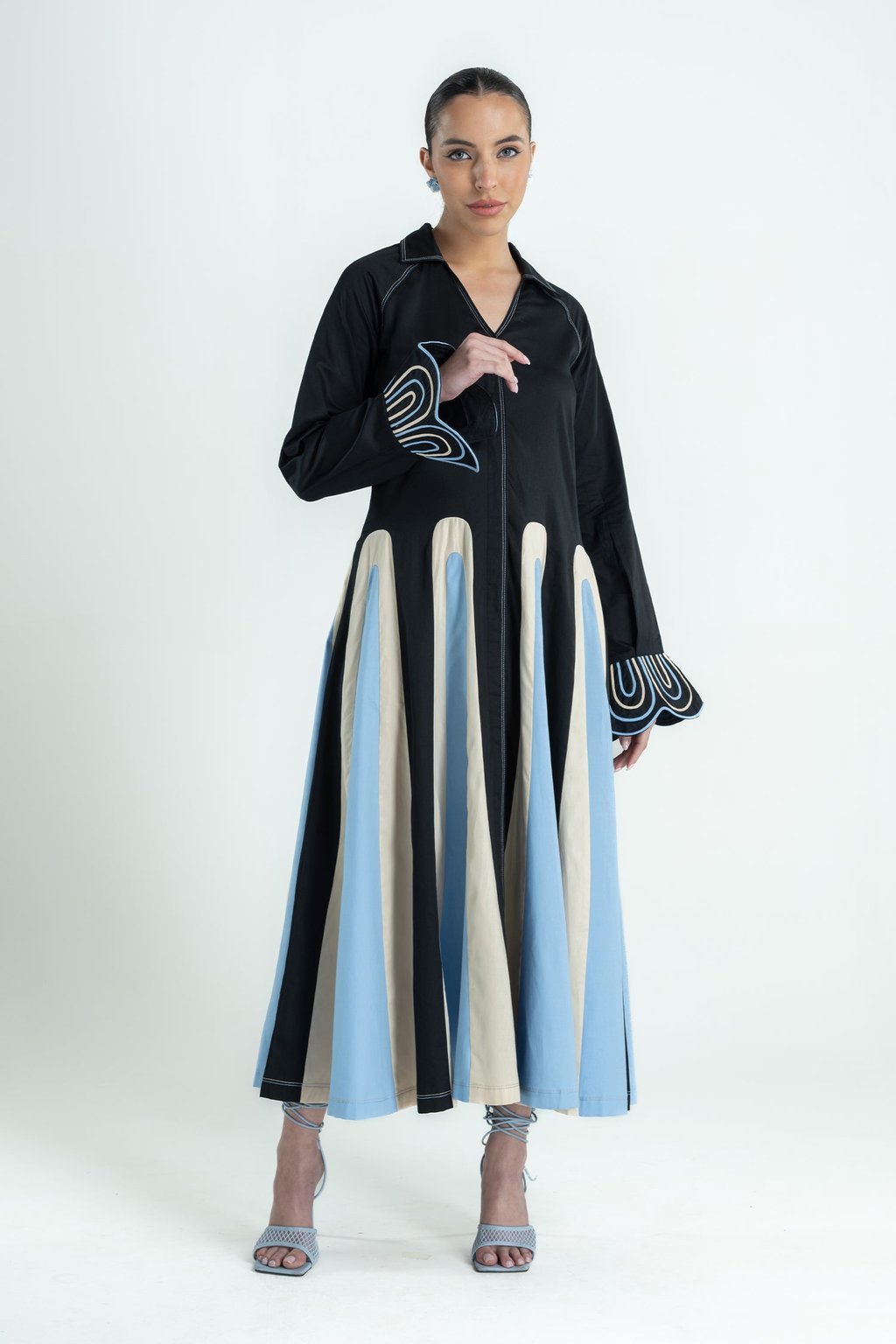 Nerissa Dress Long Black Gcc