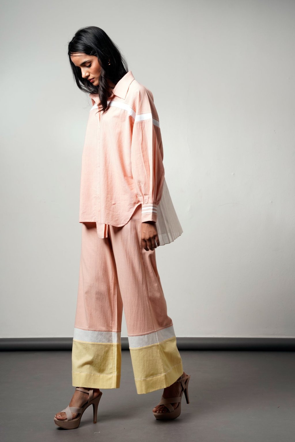 Bellona Set - The Fluted Shirt, Pants
