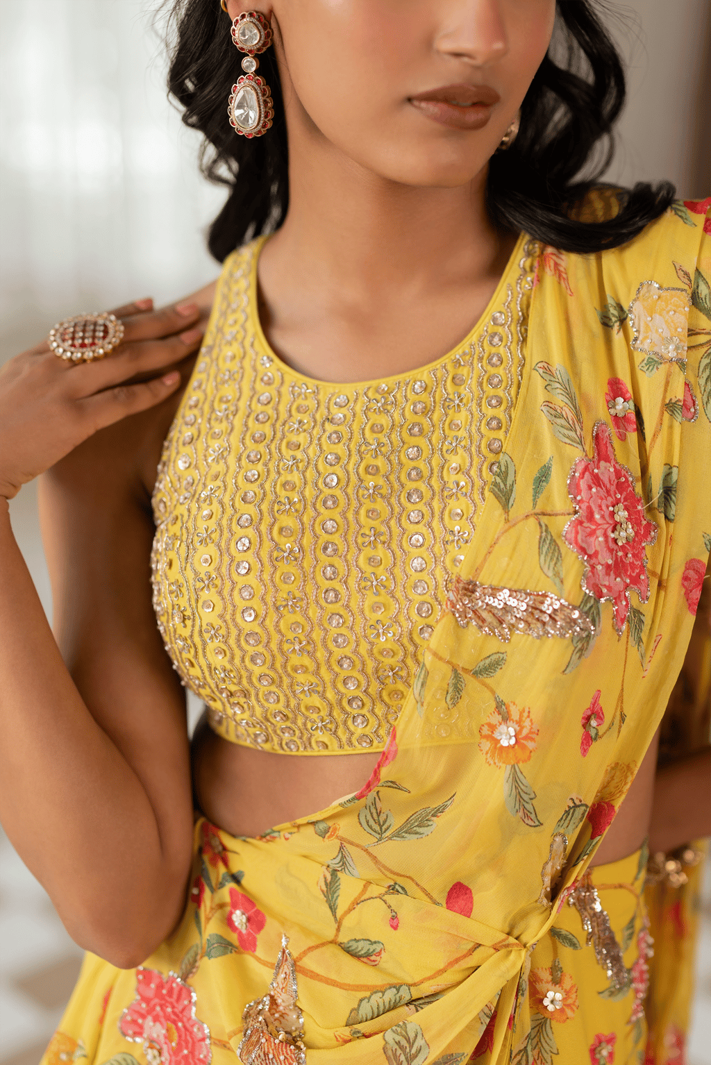Emily Saree Set
