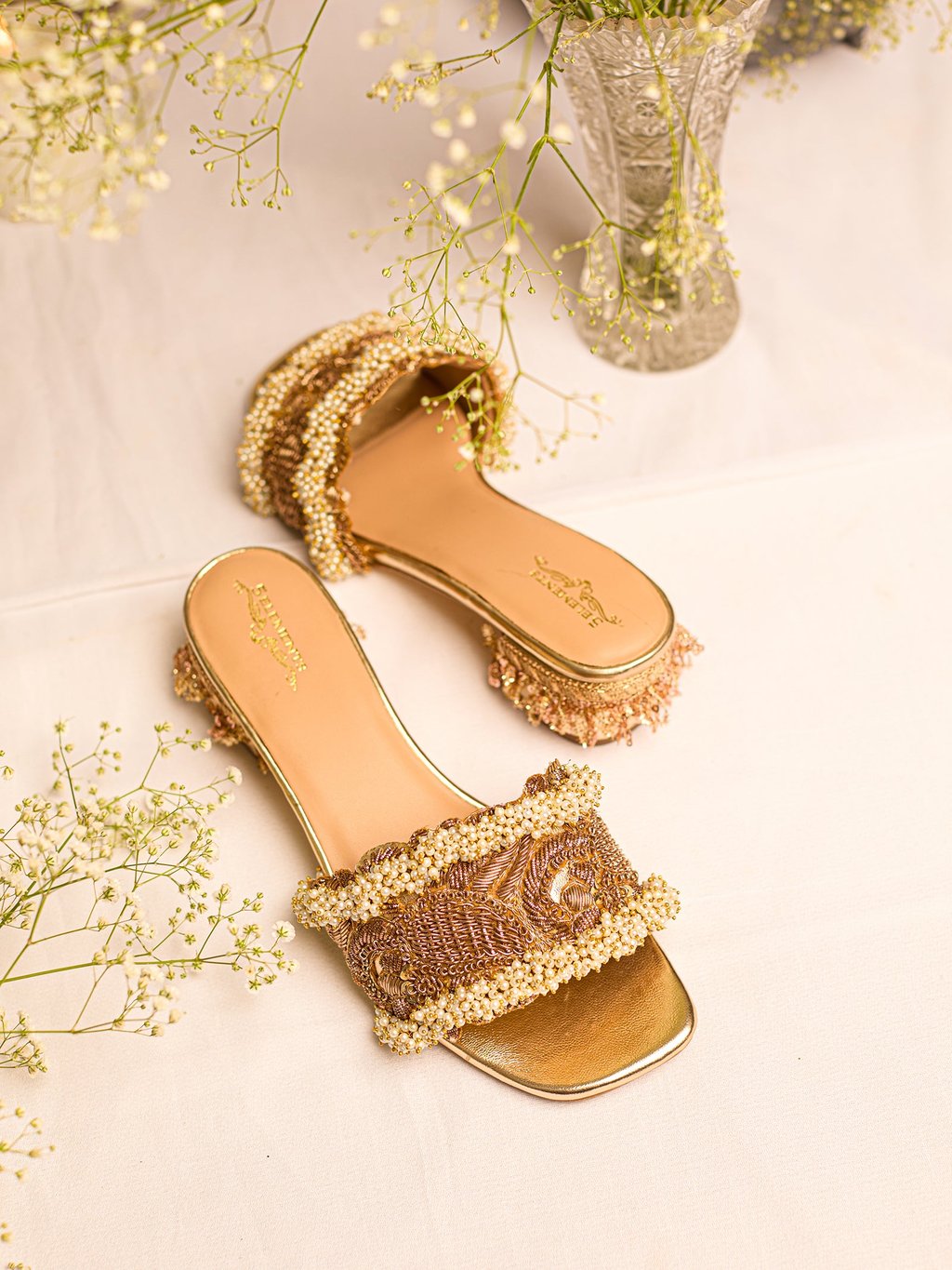 Adhika Gold (Slider Heel)