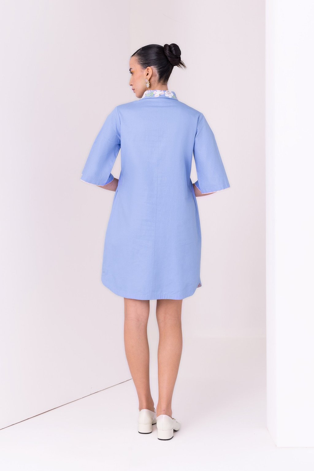 Moonflower Dress Blueberry