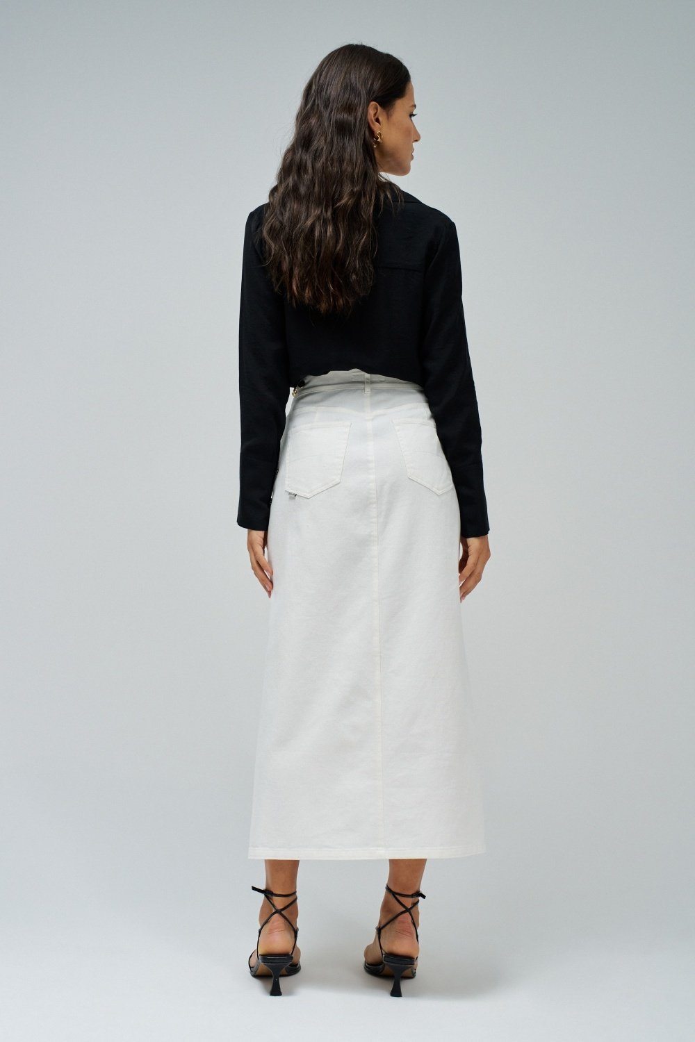 True White Skirt