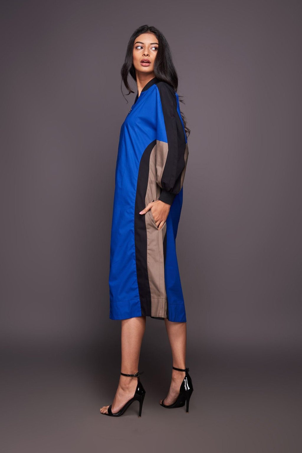 Waist Tapered Dress