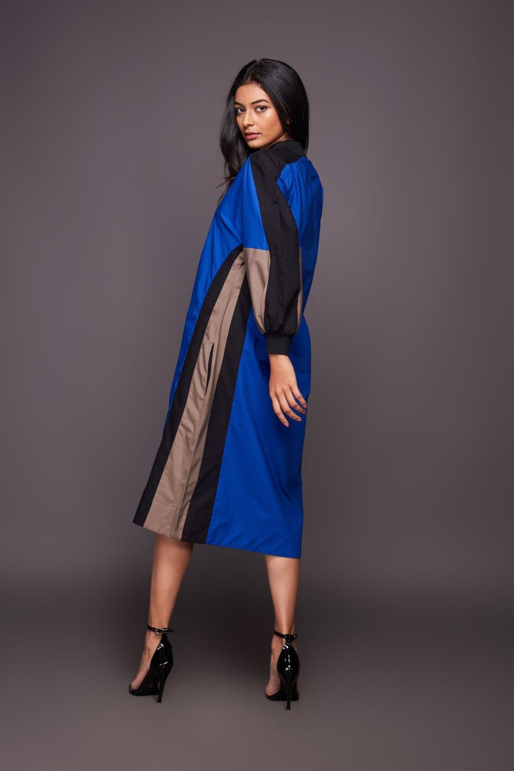 Waist Tapered Dress