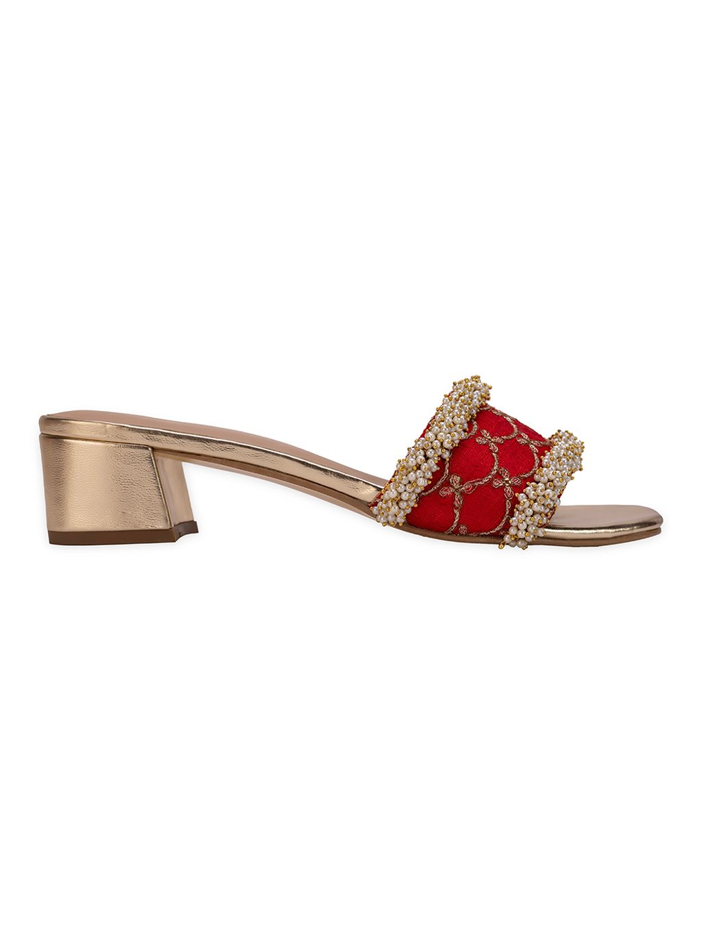 Adhika Red (Slider Heel)