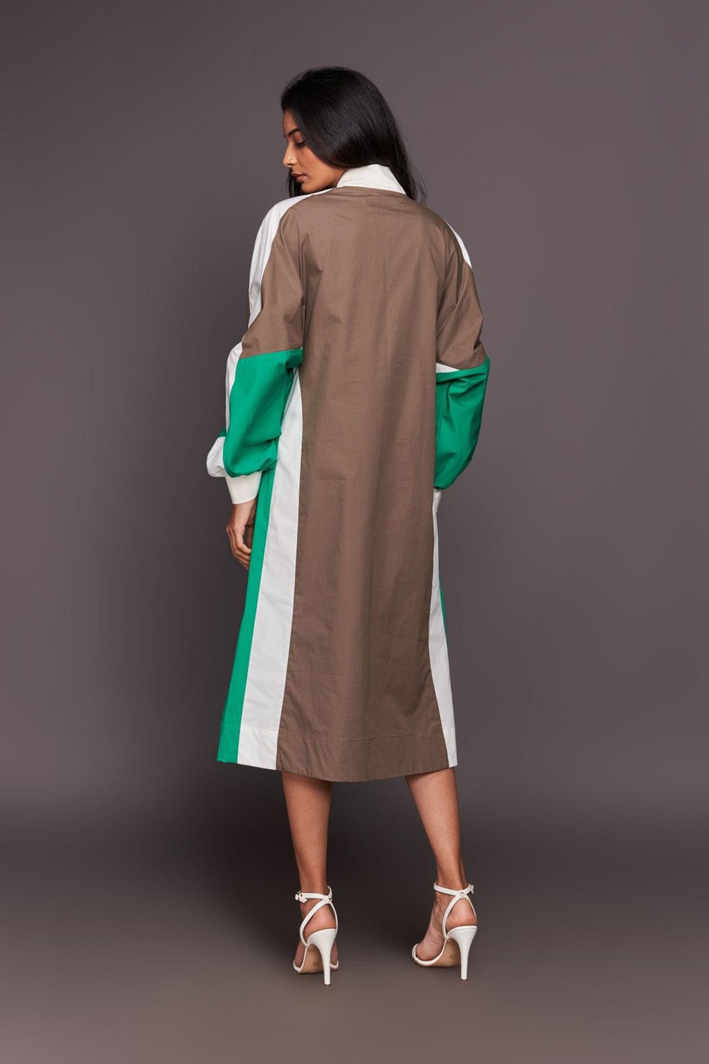 Waist Tapered Dress