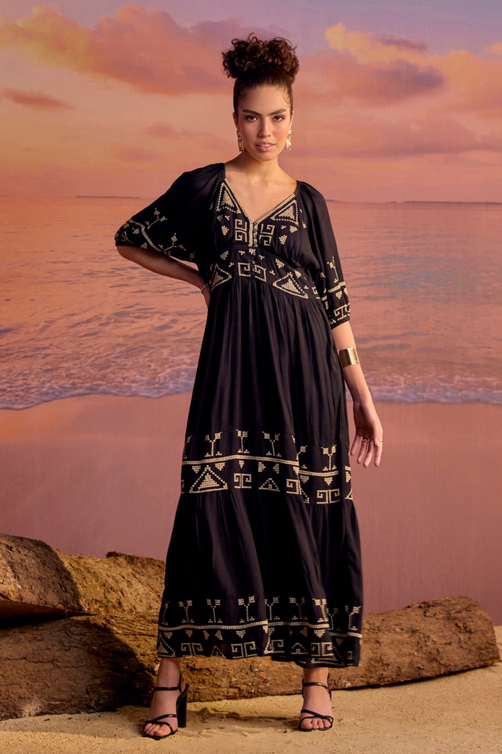 The Kalie Flowy Maxi Dress