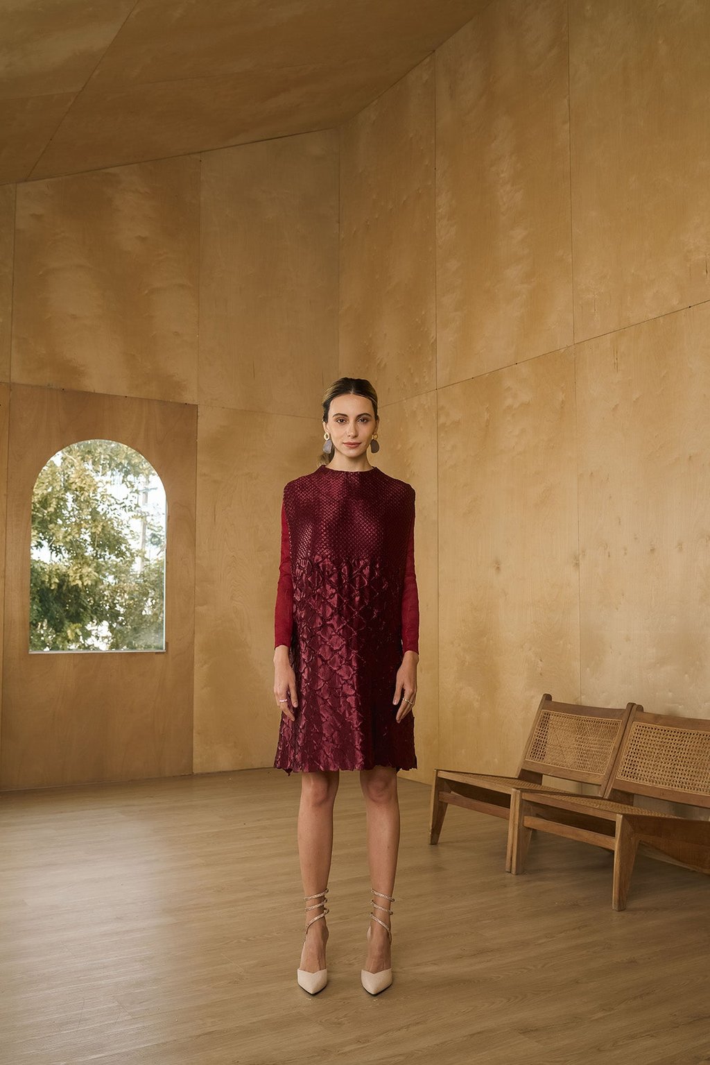 Mermaid Textured Dress