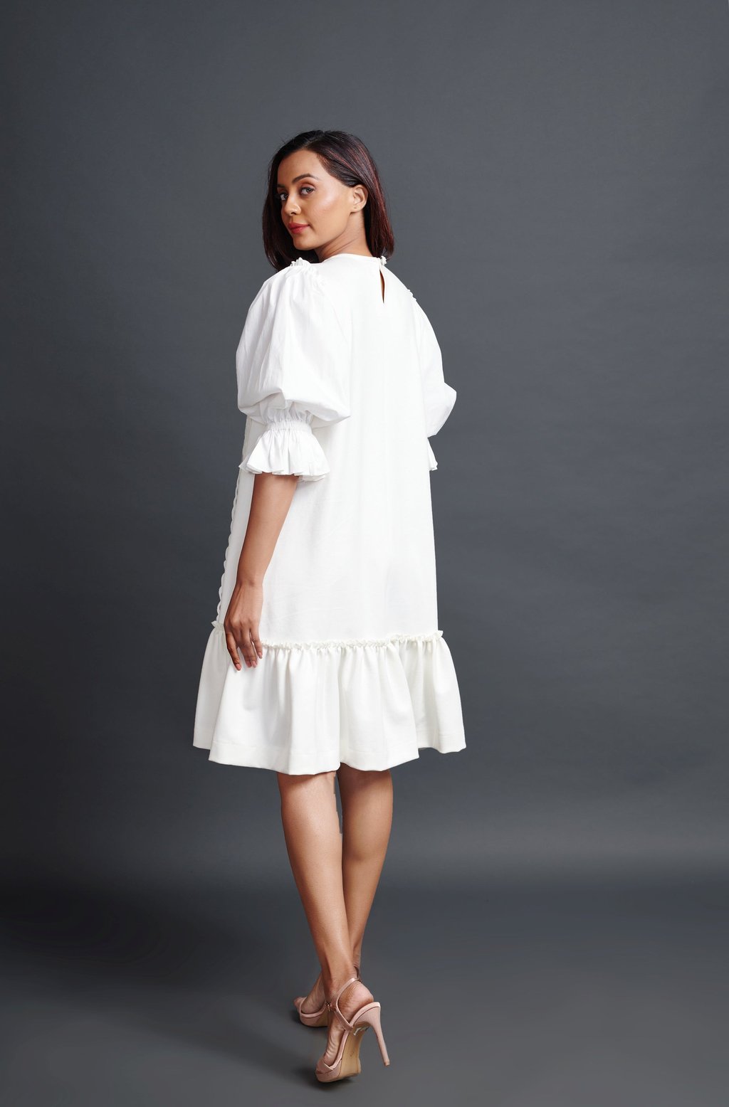 Hand Embroidered Cutwork Dress