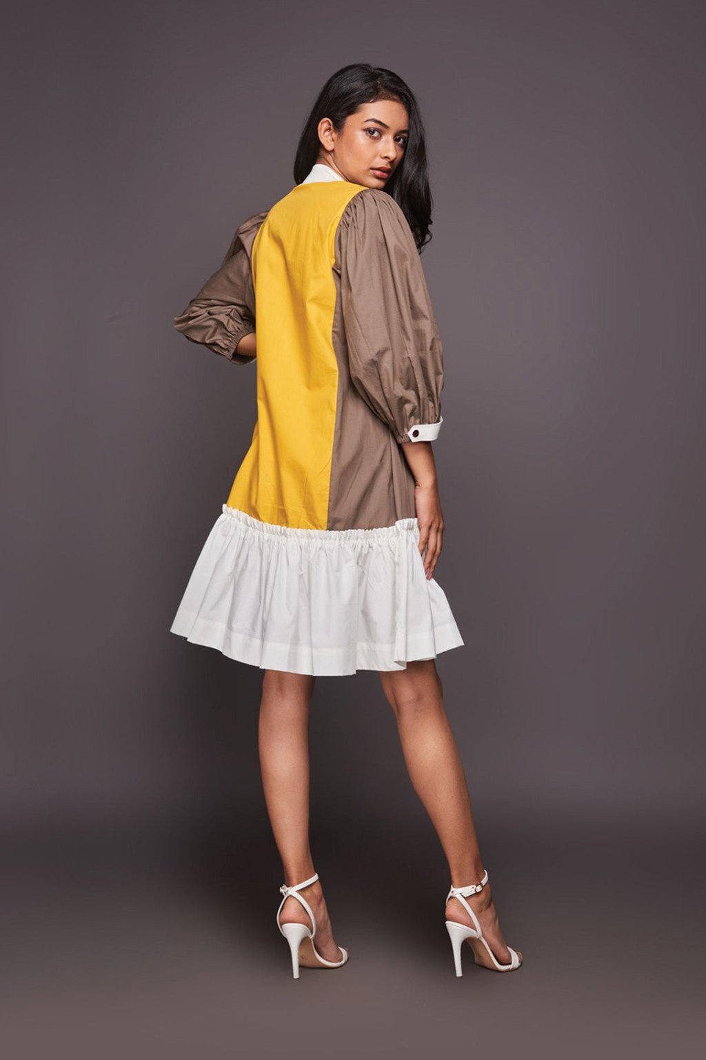Pleated Hem Dress