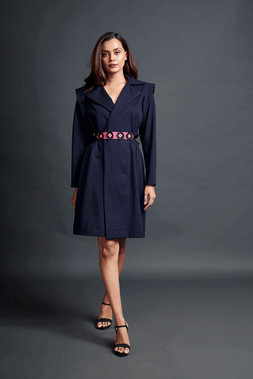 Jacket Dress with Belt