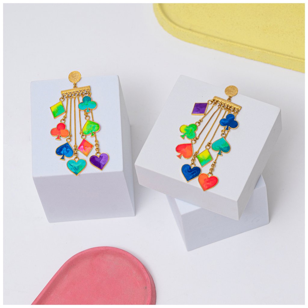 Jashn Earrings All Gold