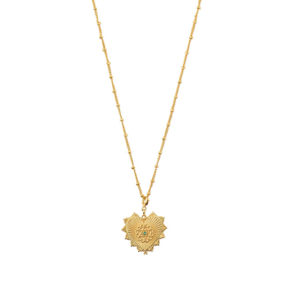 Heart Chakra Charm Necklace