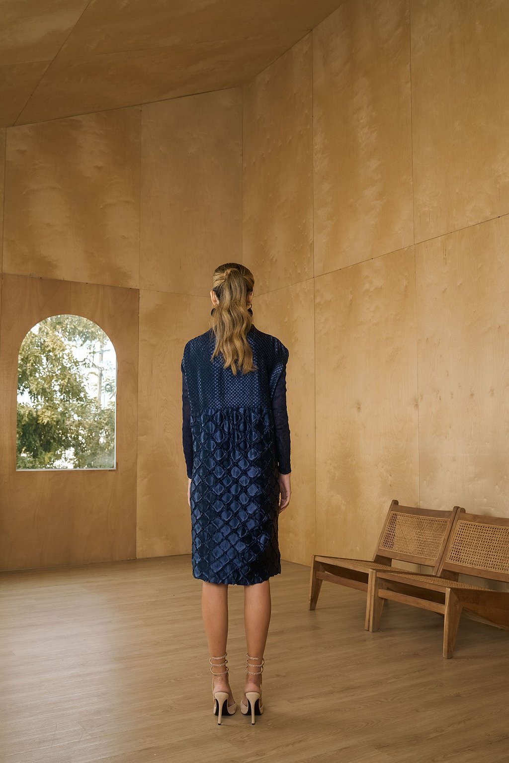 Mermaid Textured Dress