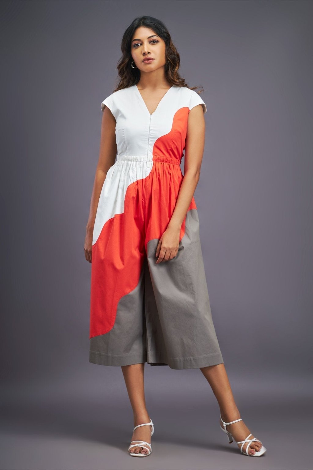 Relax Fit Backless Jumpsuit