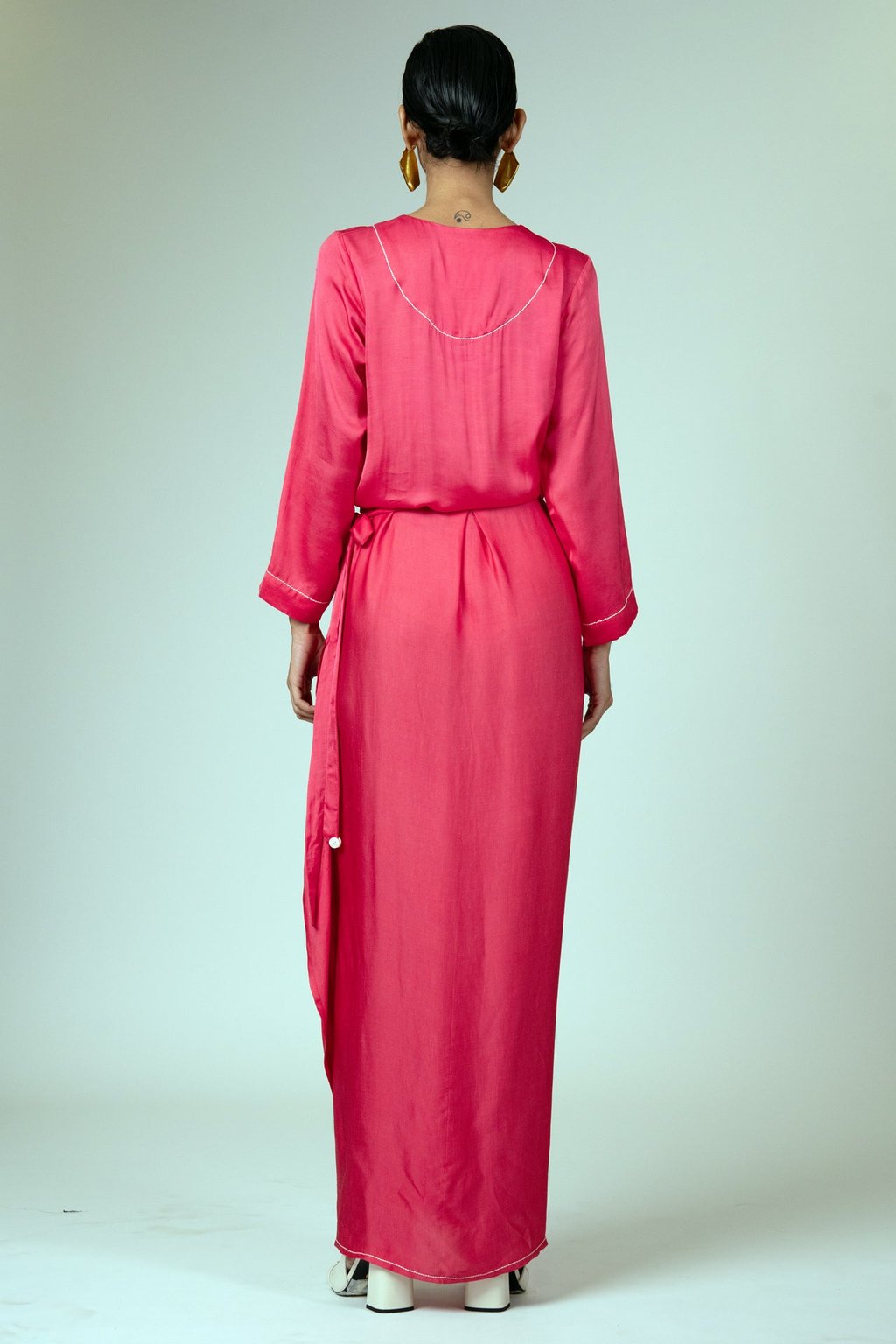 Pahi - Wrap-Around Kimono Dress