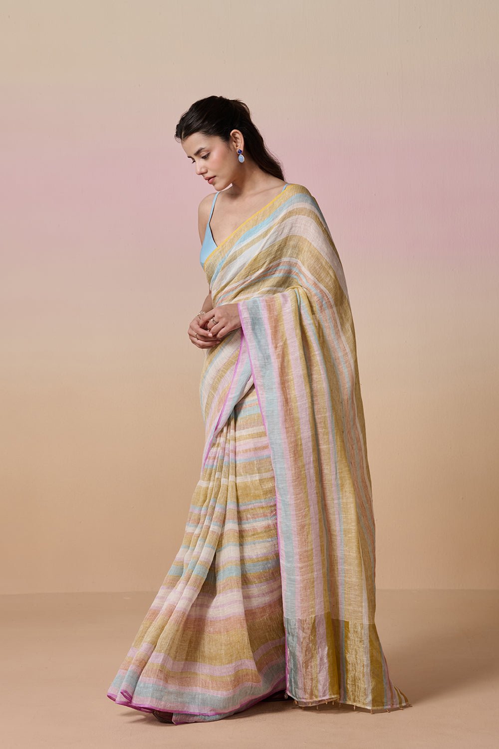 Tarana- Olive, Ivory & Mustard