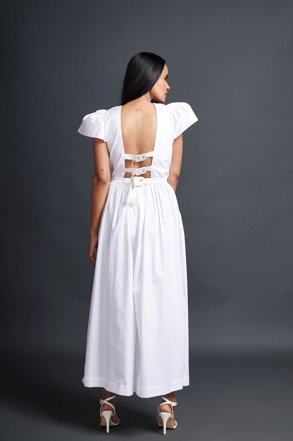 Jumpsuit with Embroidery