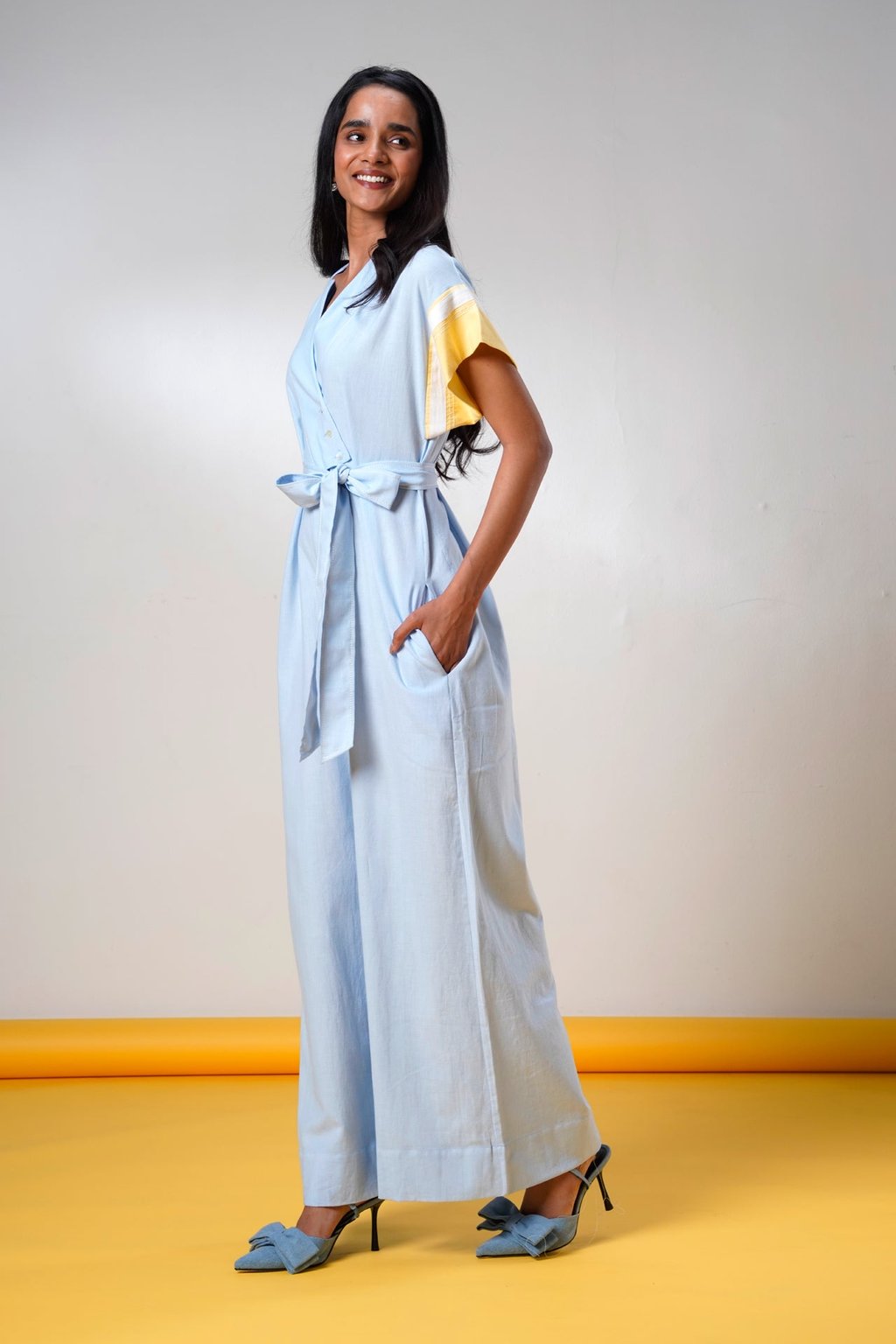Kaito Blue Whisper Jumpsuit