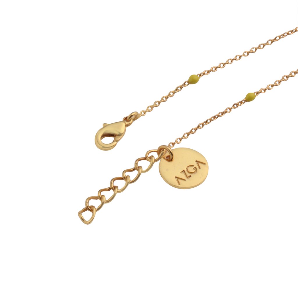 Garden Green Evil Eye Necklace