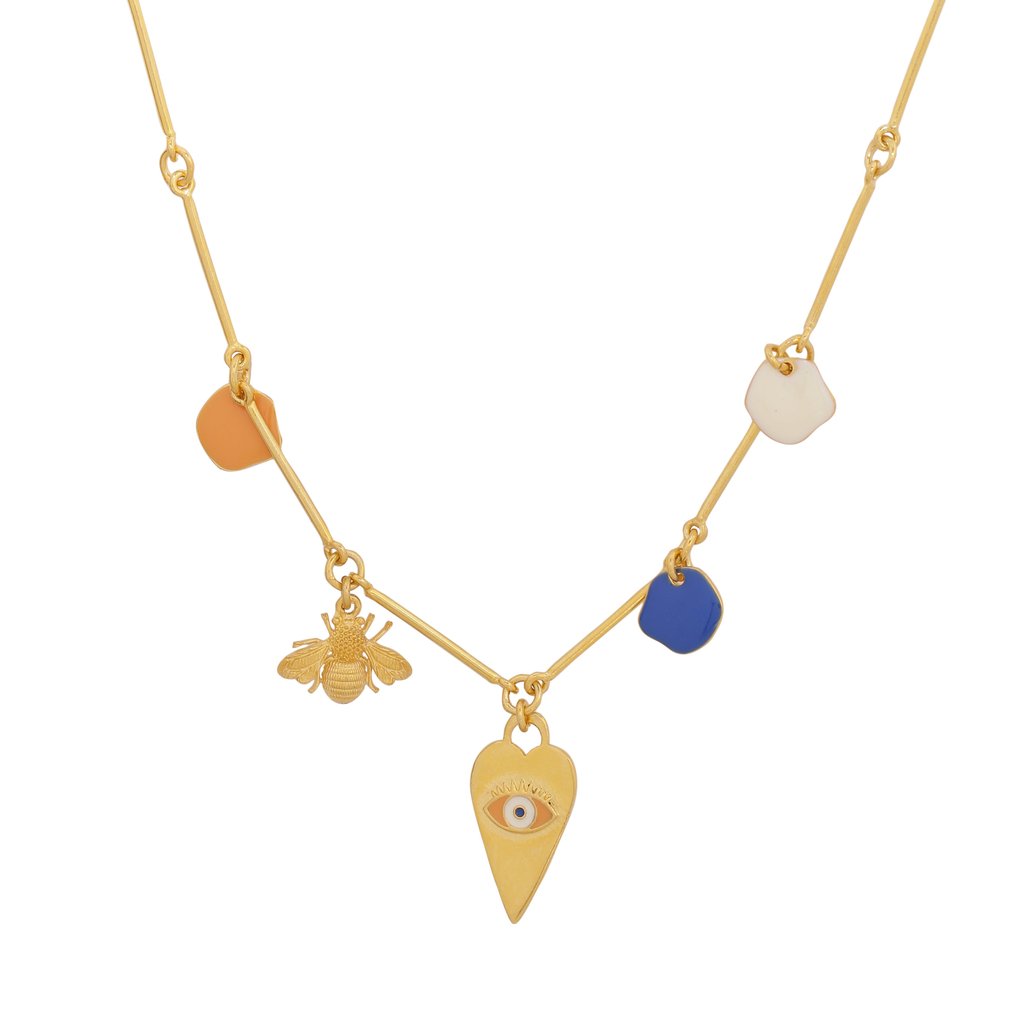 Heart Eye Handmade Necklace