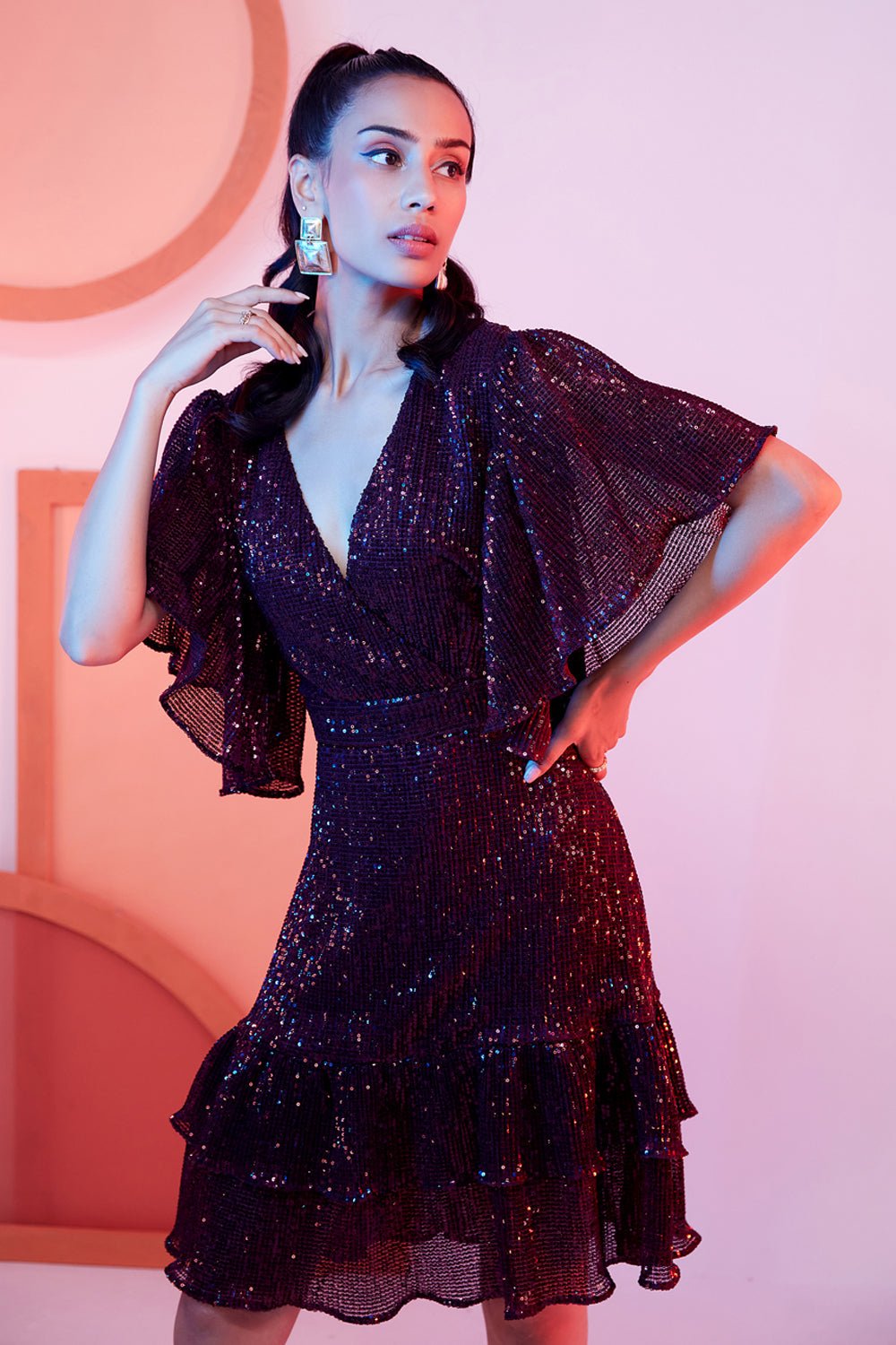 Flattering Sequin Dress