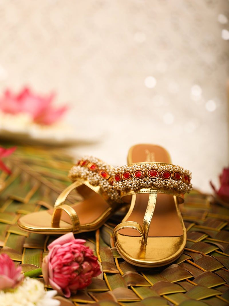 Sadana Gold (Kolhapuri Heel)