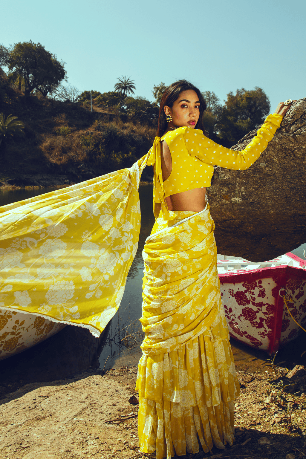 Nevra Saree Set
