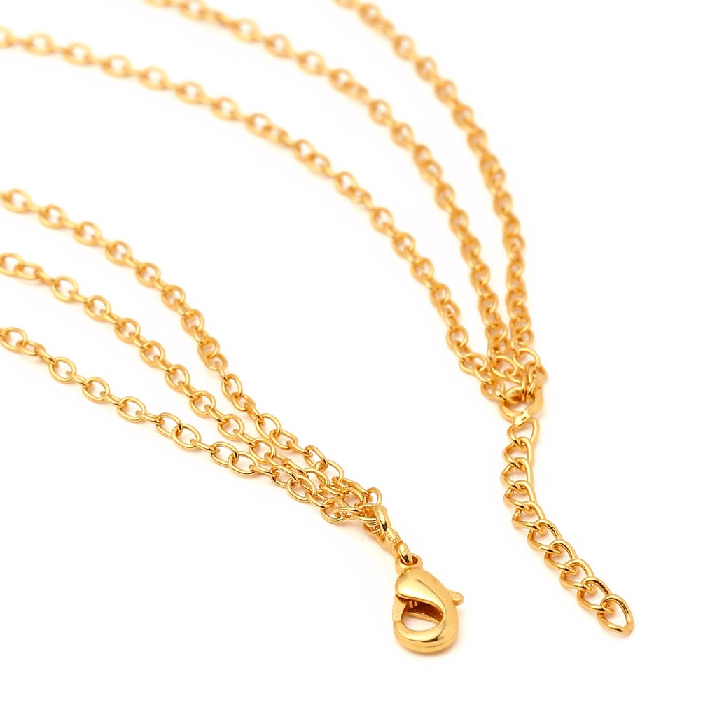 Multi Layer Neckchain - Hamsa, Clover, Evil Eye