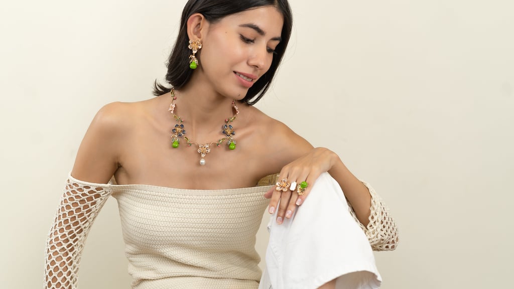 Pear Blossom Earrings