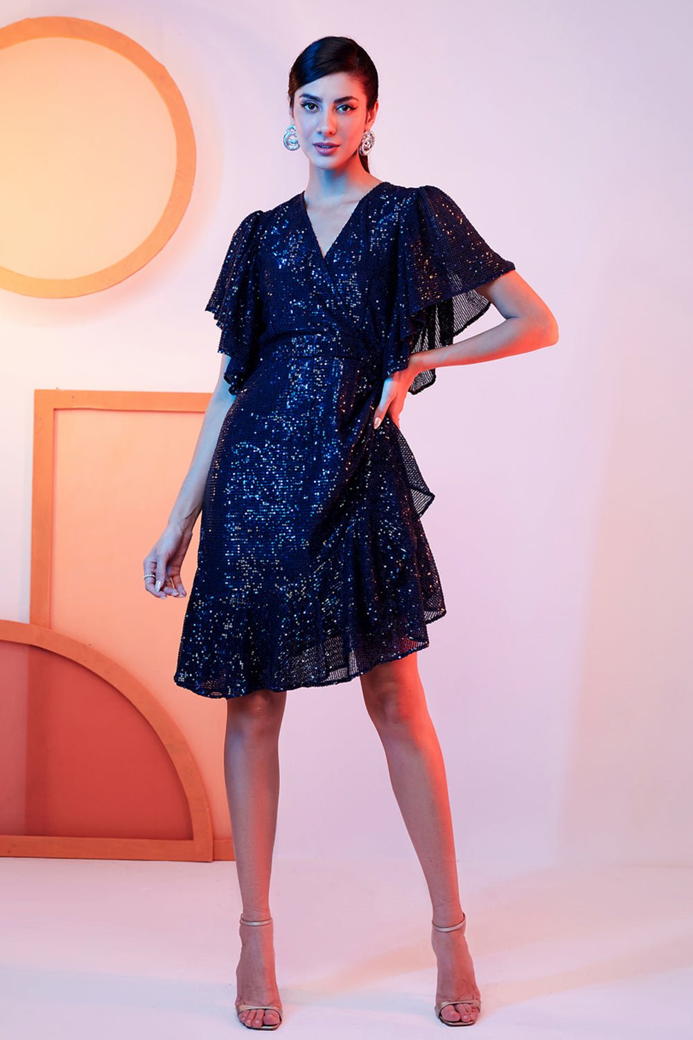 Flattering Sequin Dress