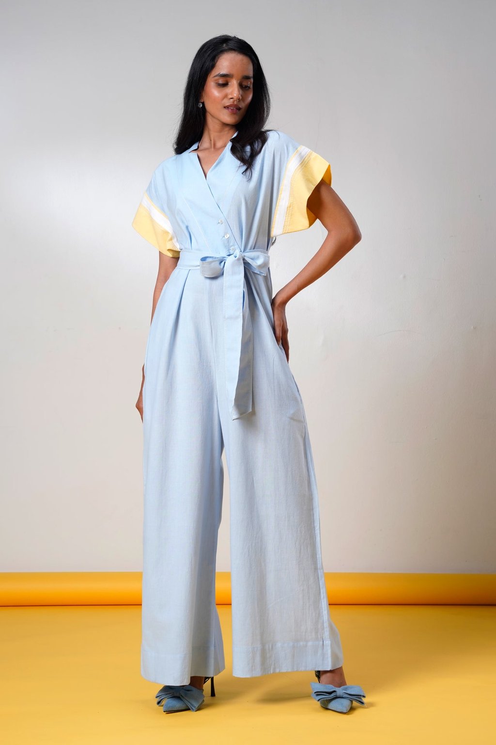 Kaito Blue Whisper Jumpsuit