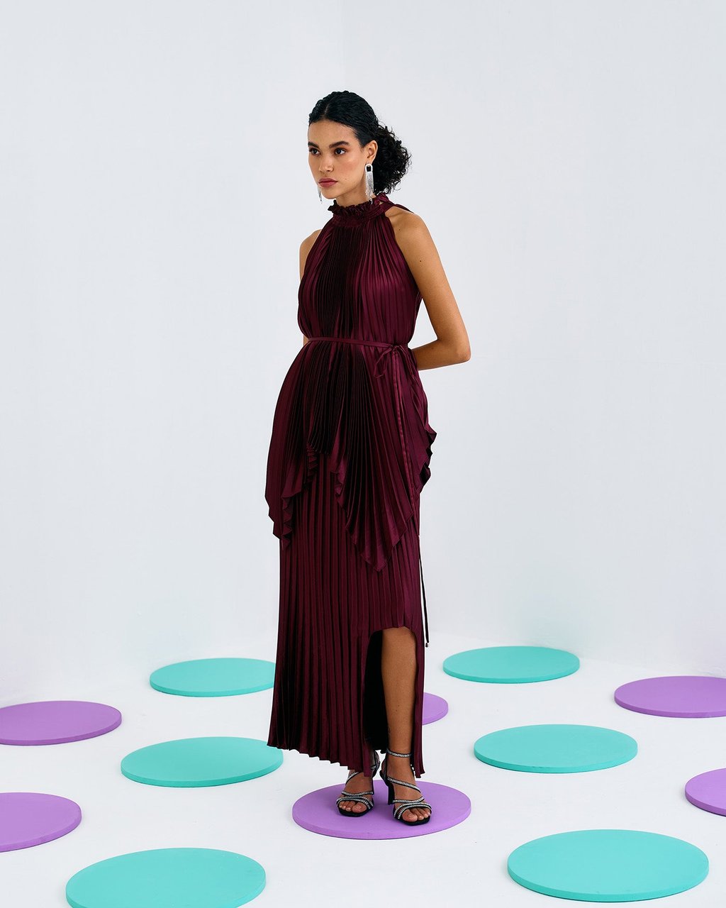 Pleated Mermaid Skirt