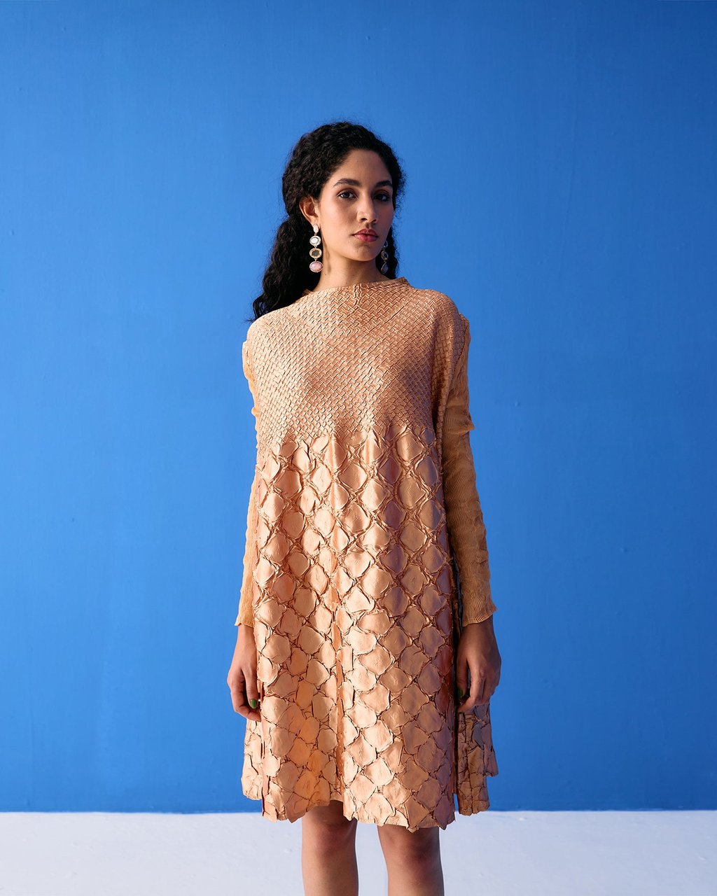 Mermaid Textured Dress