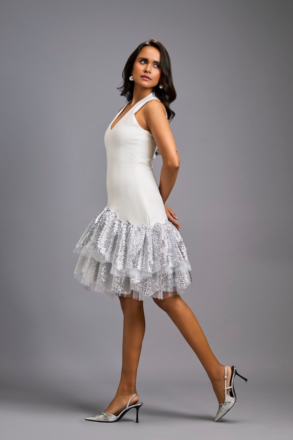 Halter Neck Cocktail Dress